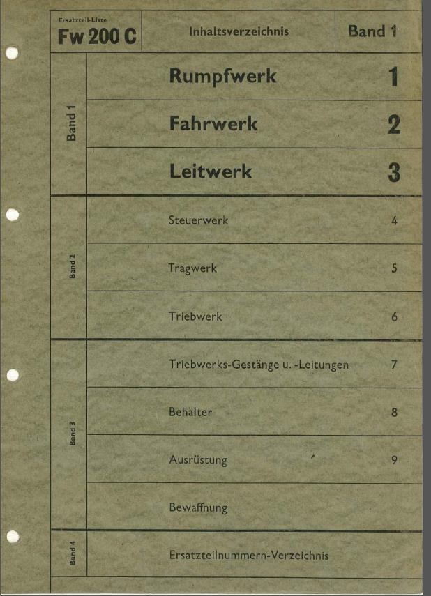 Menüunterteilung – Focke-Wulf Fw 200 "Condor"